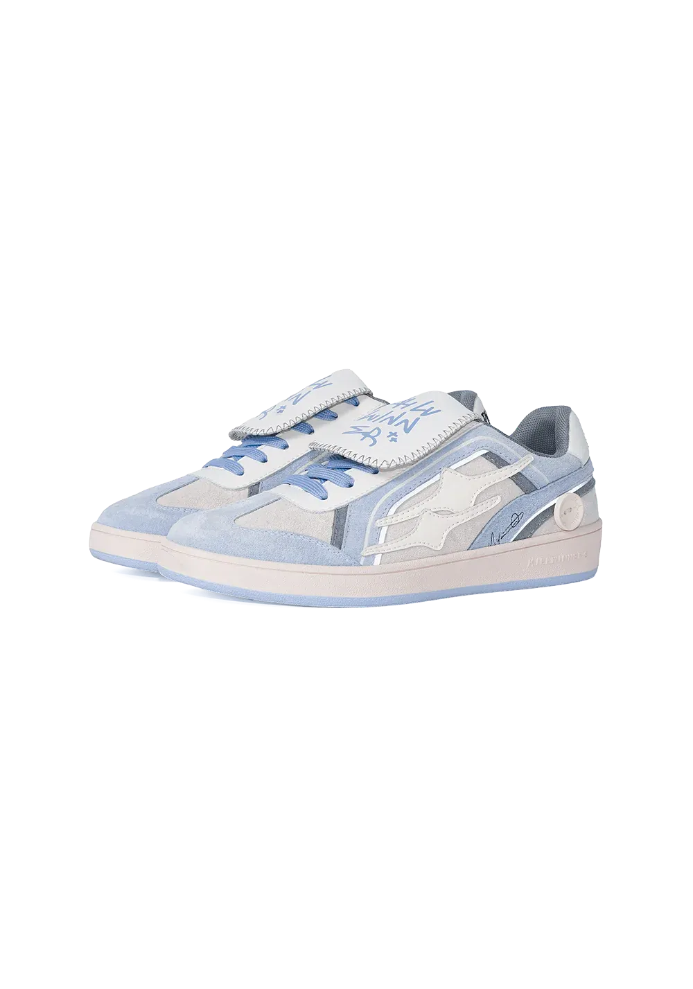 Retro Training Sneaker-Blue