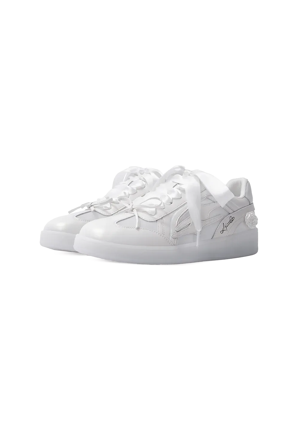 Retro Training Sneaker-White