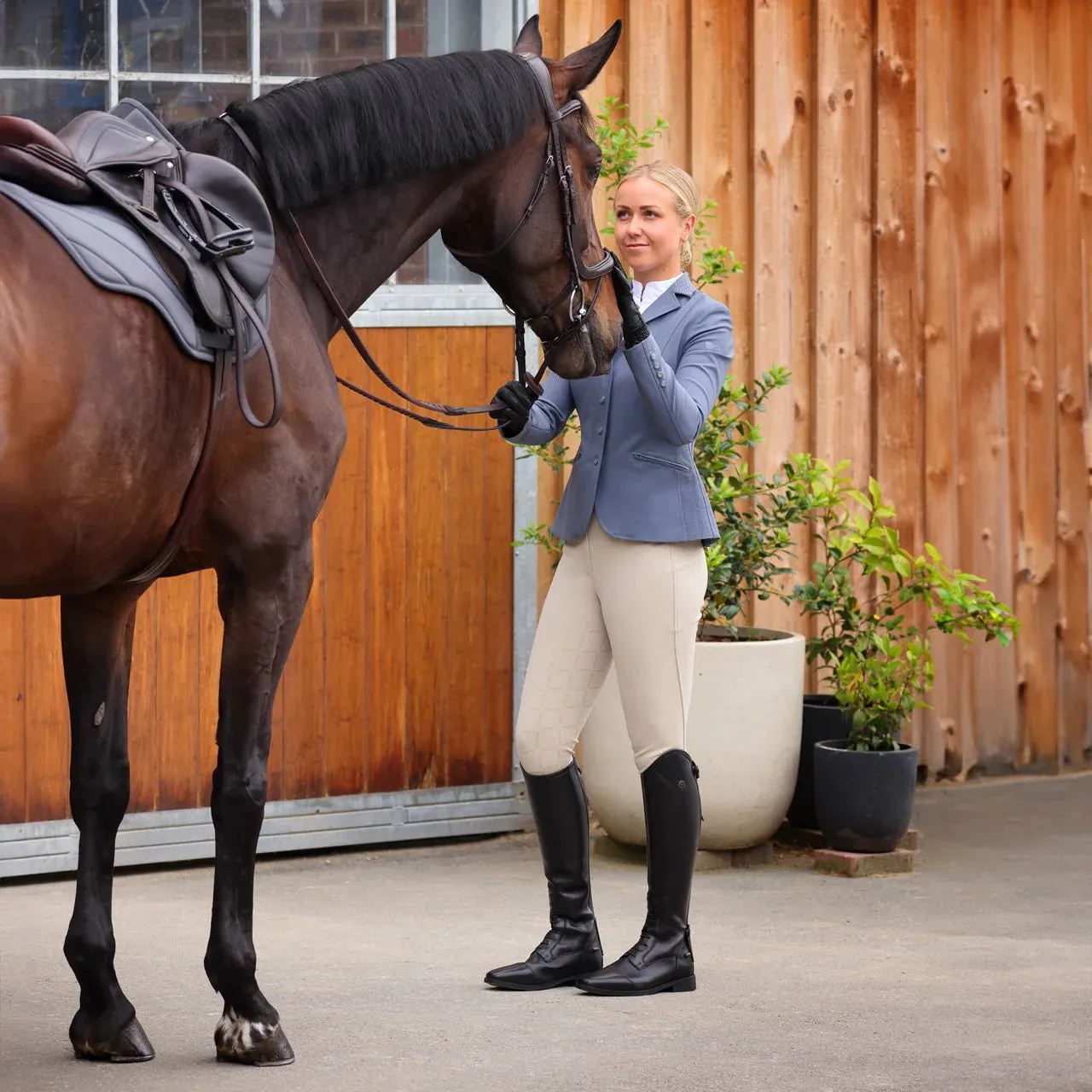 Shires Black Moretta Ortona Riding Boots - Tall