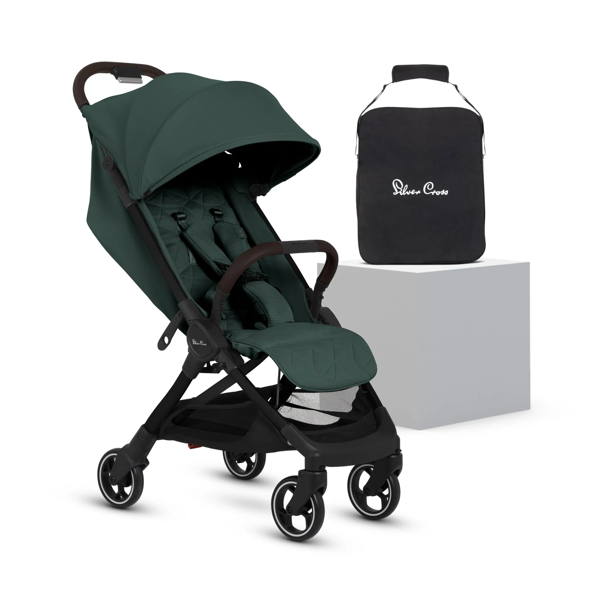 Silver Cross Clic 2 Stroller - Conifer