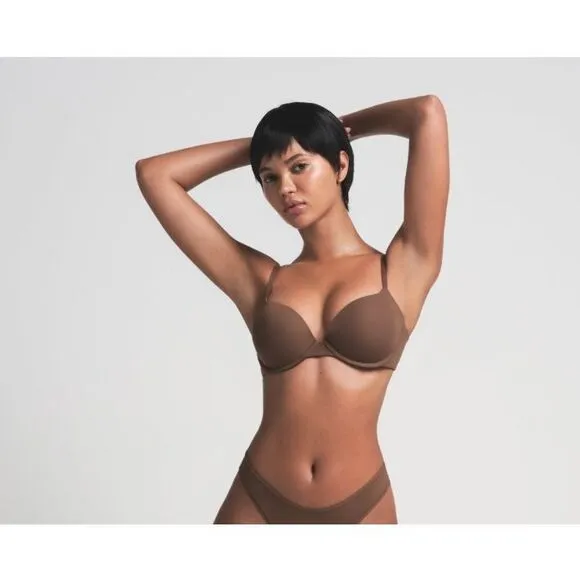 Skims Fits Everybody Push-up Demi Bra Jasper 40C