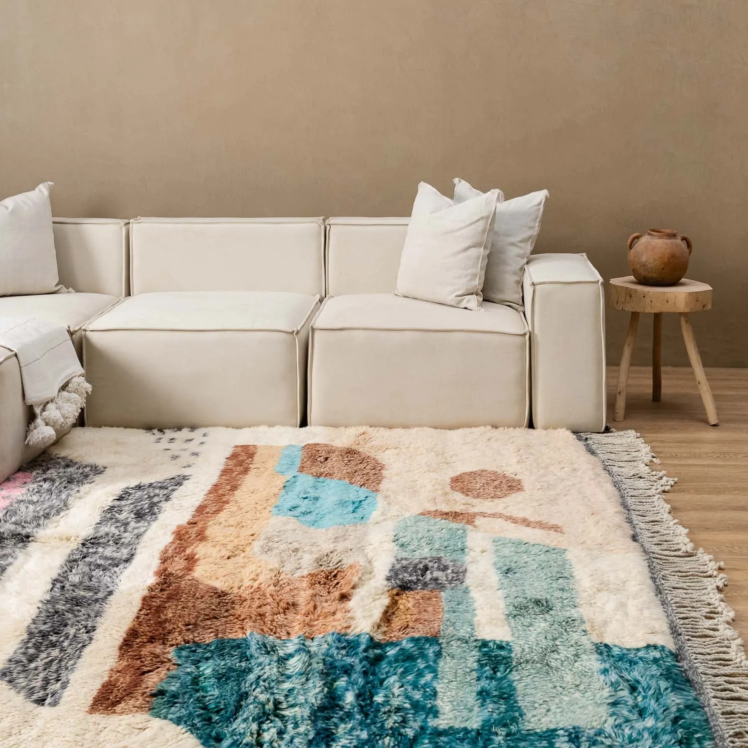 Spaceship - Luxury Shag Moroccan Rug