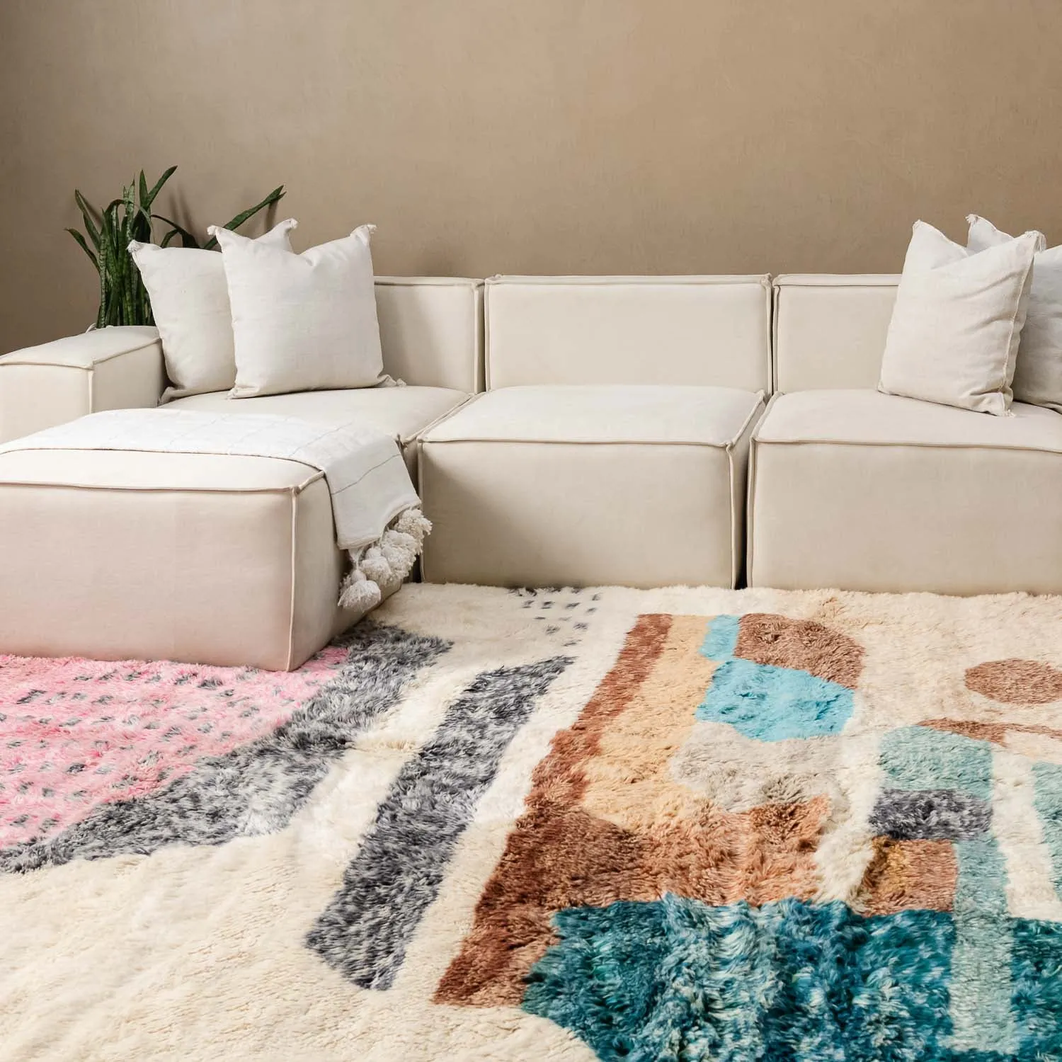 Spaceship - Luxury Shag Moroccan Rug