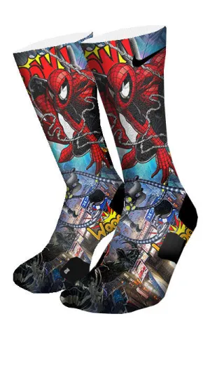Spiderman 2 Custom Elite Socks