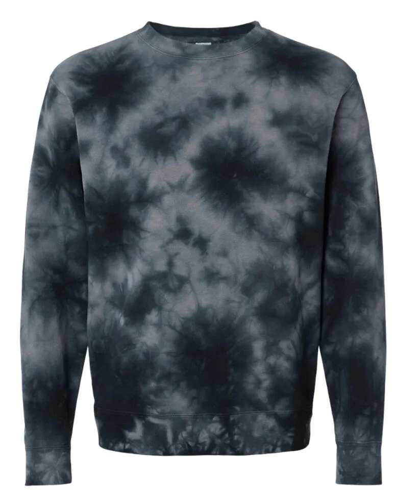 Spooky Vibes Tie Dye Halloween Sweatshirt