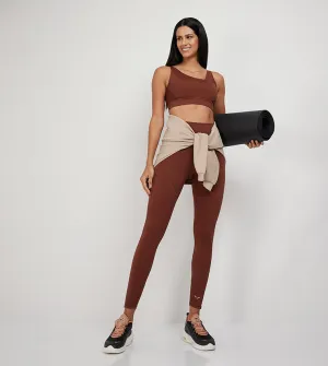 SQUATWOLF CODE RIBBED ASYMMETRIC BRA