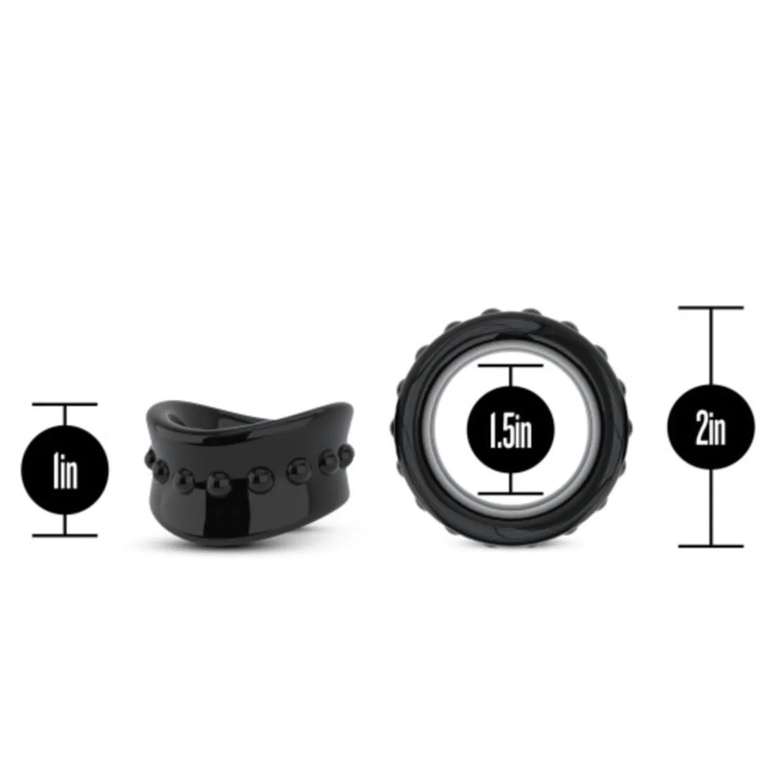 Stay Hard 1.5 Inch X Long Beef Ball Stretcher Snug Ring