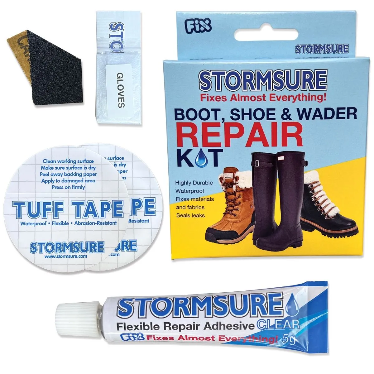 Stormsure - Boot, Shoe and Wader Repair Kit