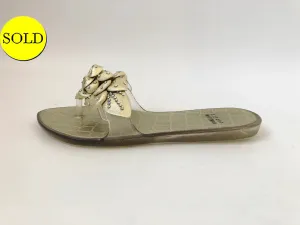 Stuart Weitzman Jelly Flip-Flops Size 6