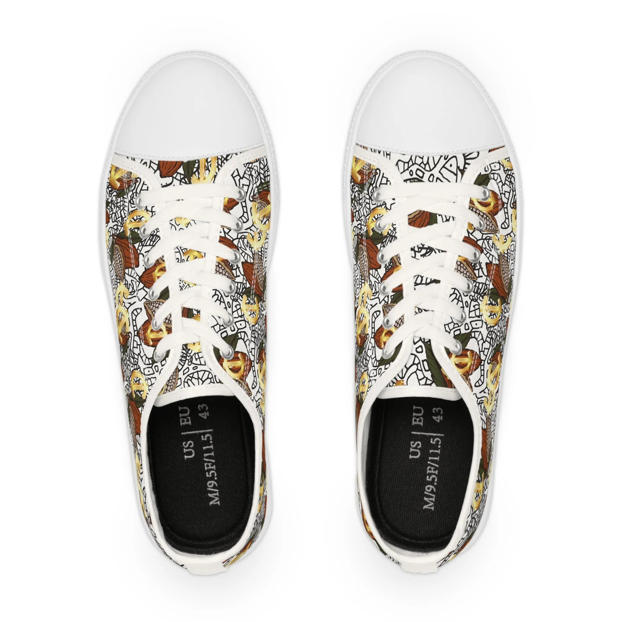 SUPREMEMATHEMATICS CEDI LOW TOP SNEAKERS