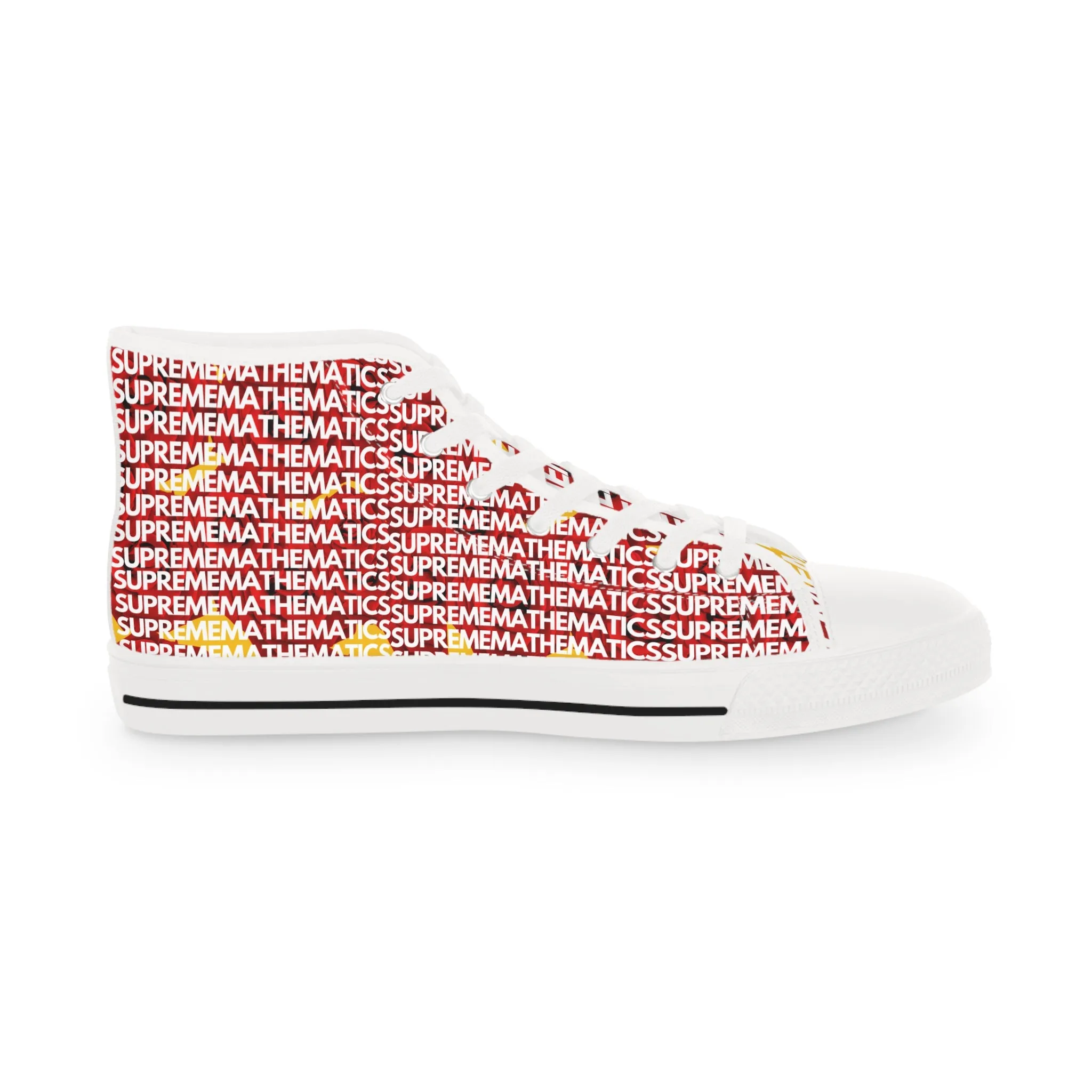 SUPREMEMATHEMATICS HIGH TOP SNEAKERS