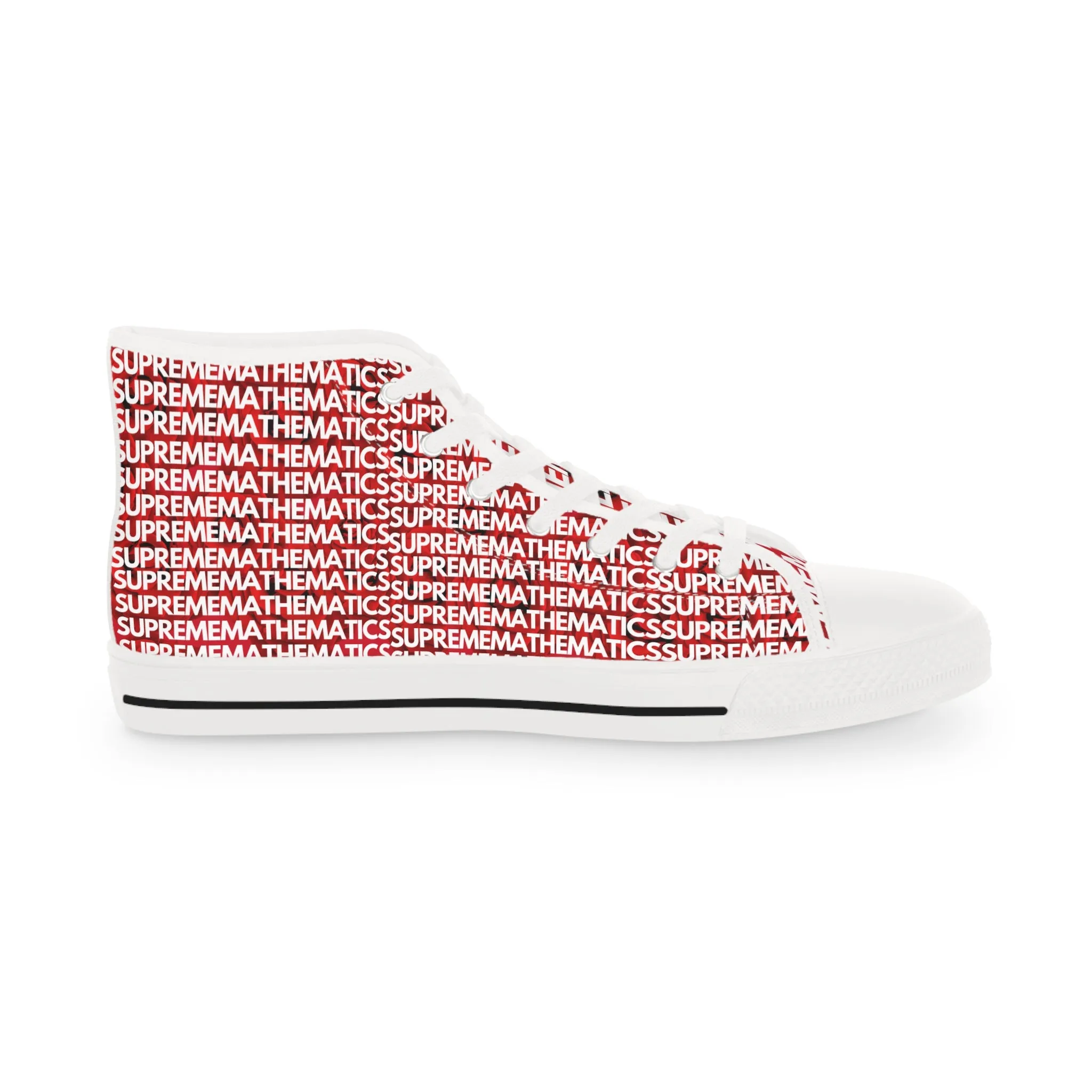 SUPREMEMATHEMATICS HIGH TOP SNEAKERS