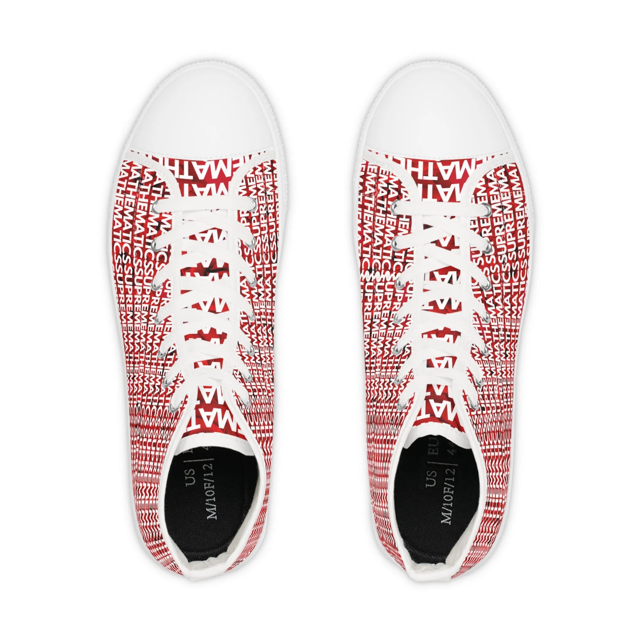 SUPREMEMATHEMATICS HIGH TOP SNEAKERS