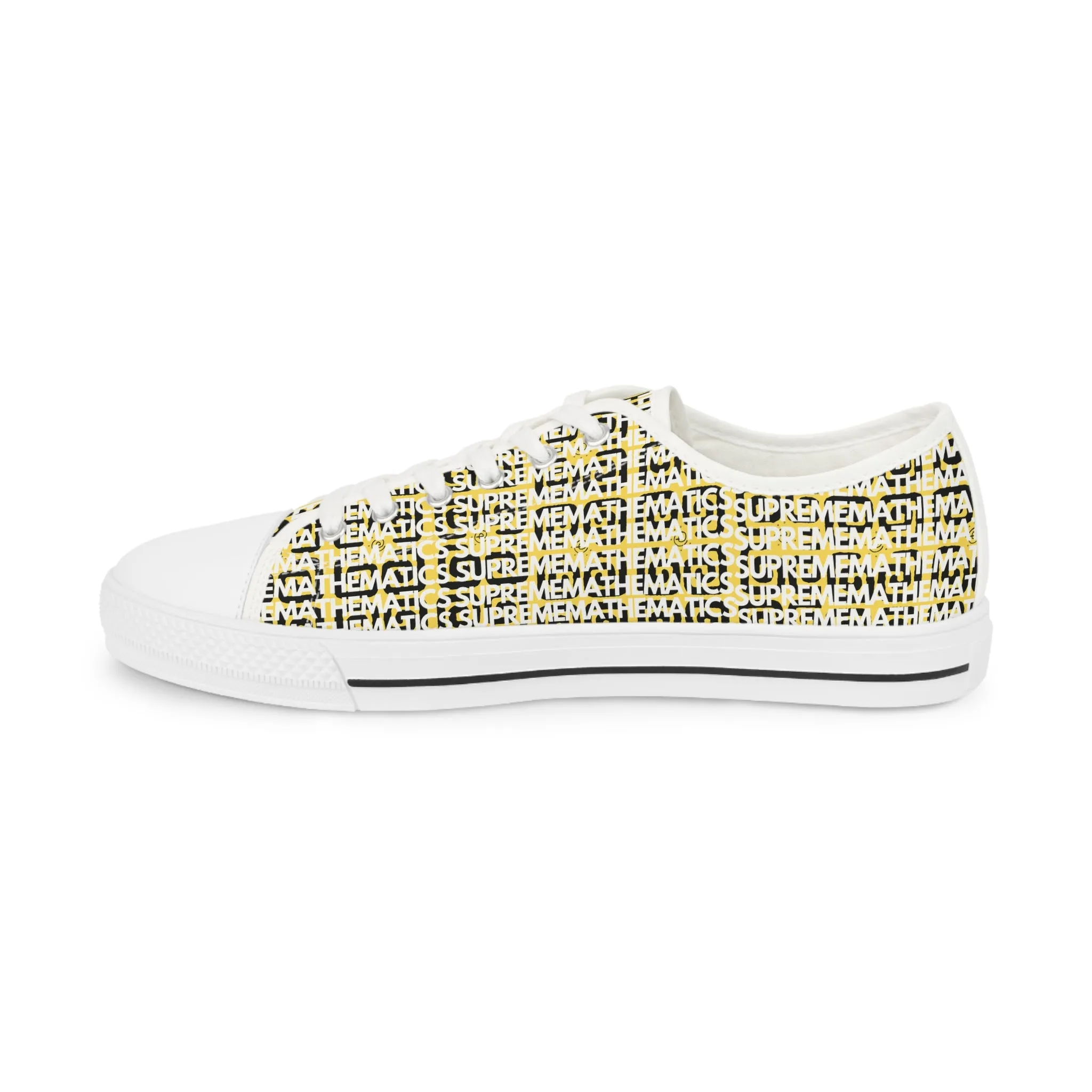 SUPREMEMATHEMATICS LOW TOP SNEAKERS