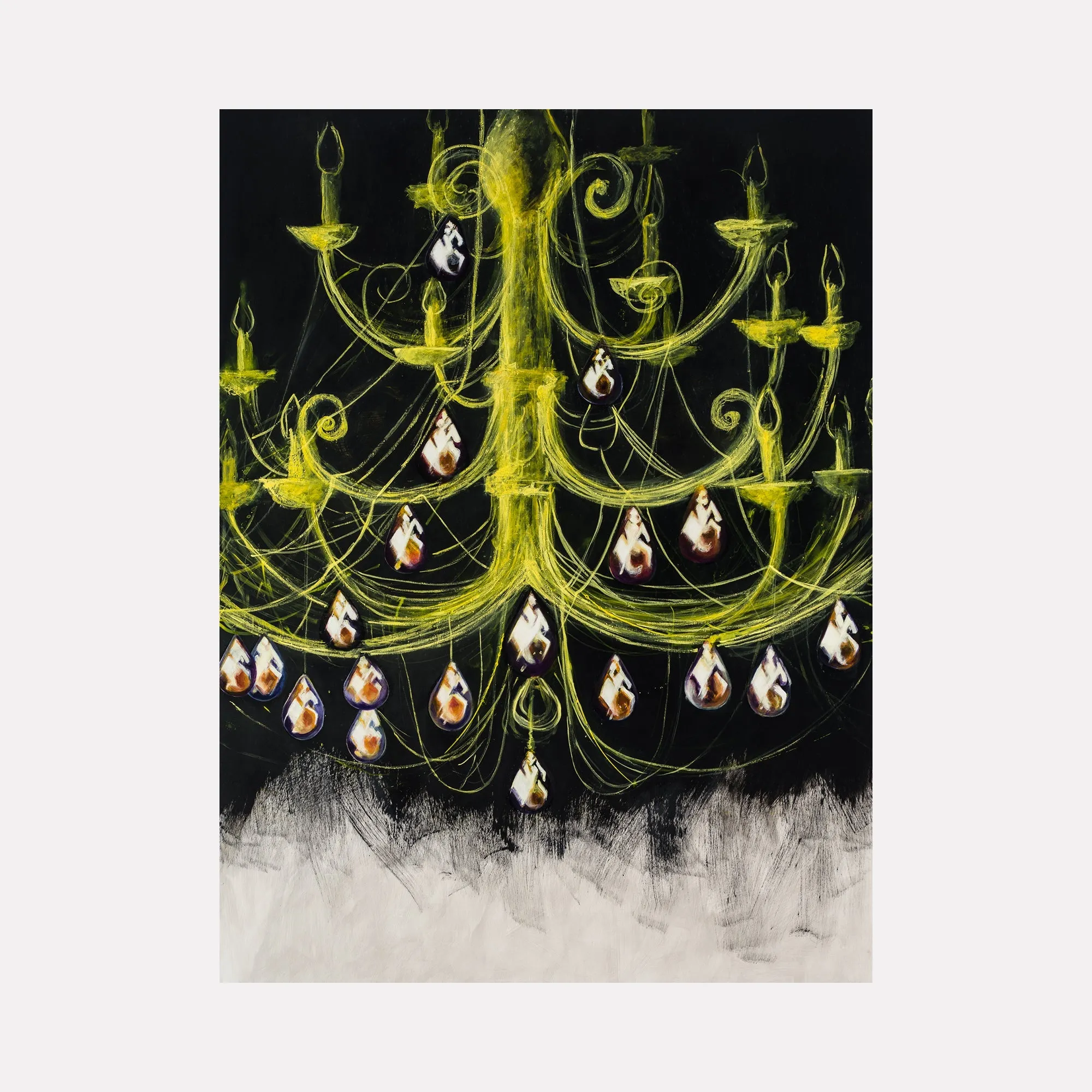 The Yellow Chandelier