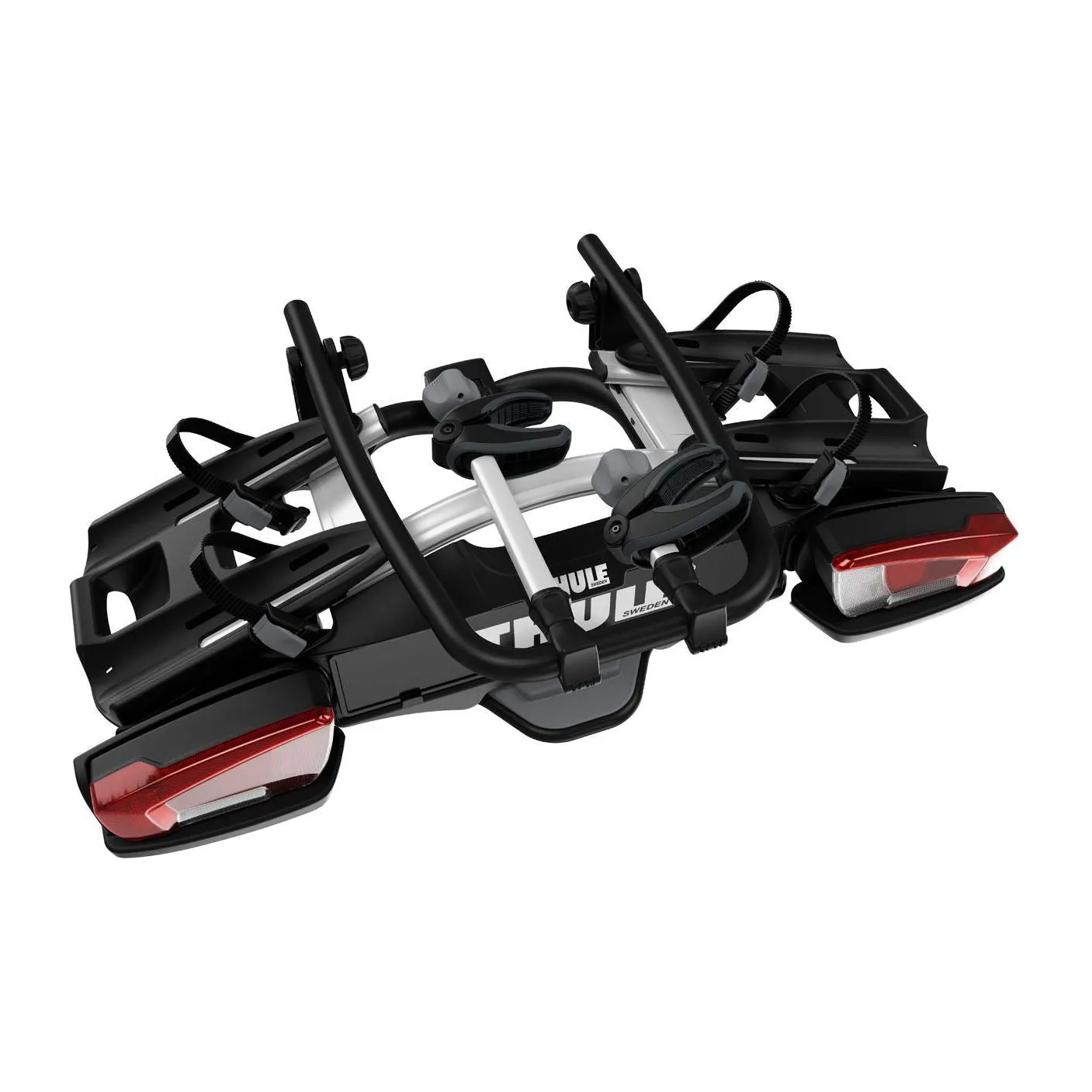 Thule Velo Compact two-bike platform towbar bike rack 13-pin black/aluminium Towbar bike rack