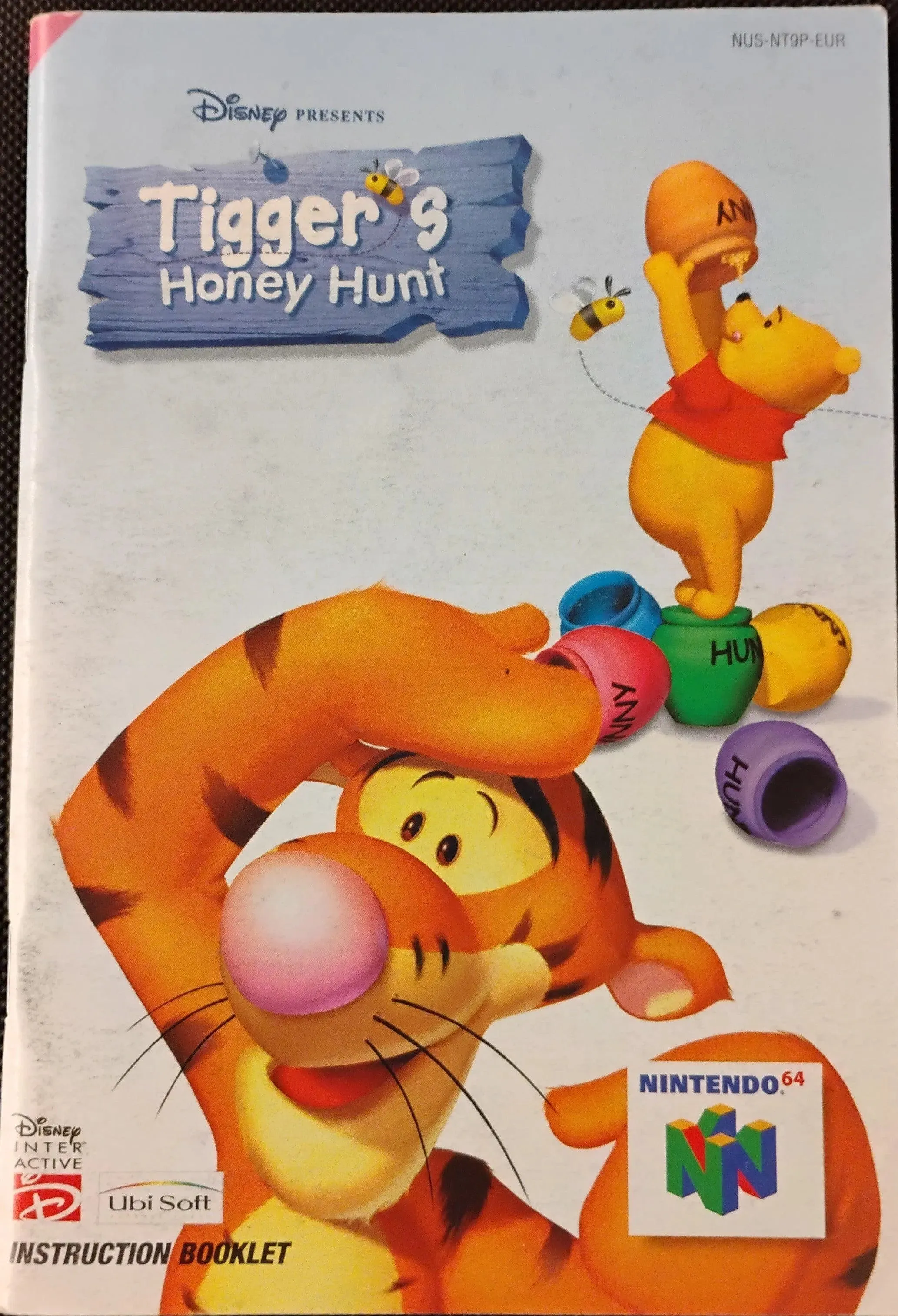 Tigger's Honey Hunt manual (Mindre kosmetiske fejl) (EUR)