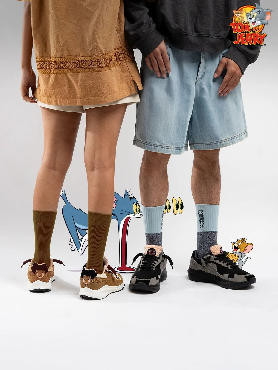 TOM - Stealth Moves | Tom & Jerry x Bacca Bucci Men’s Sneakers