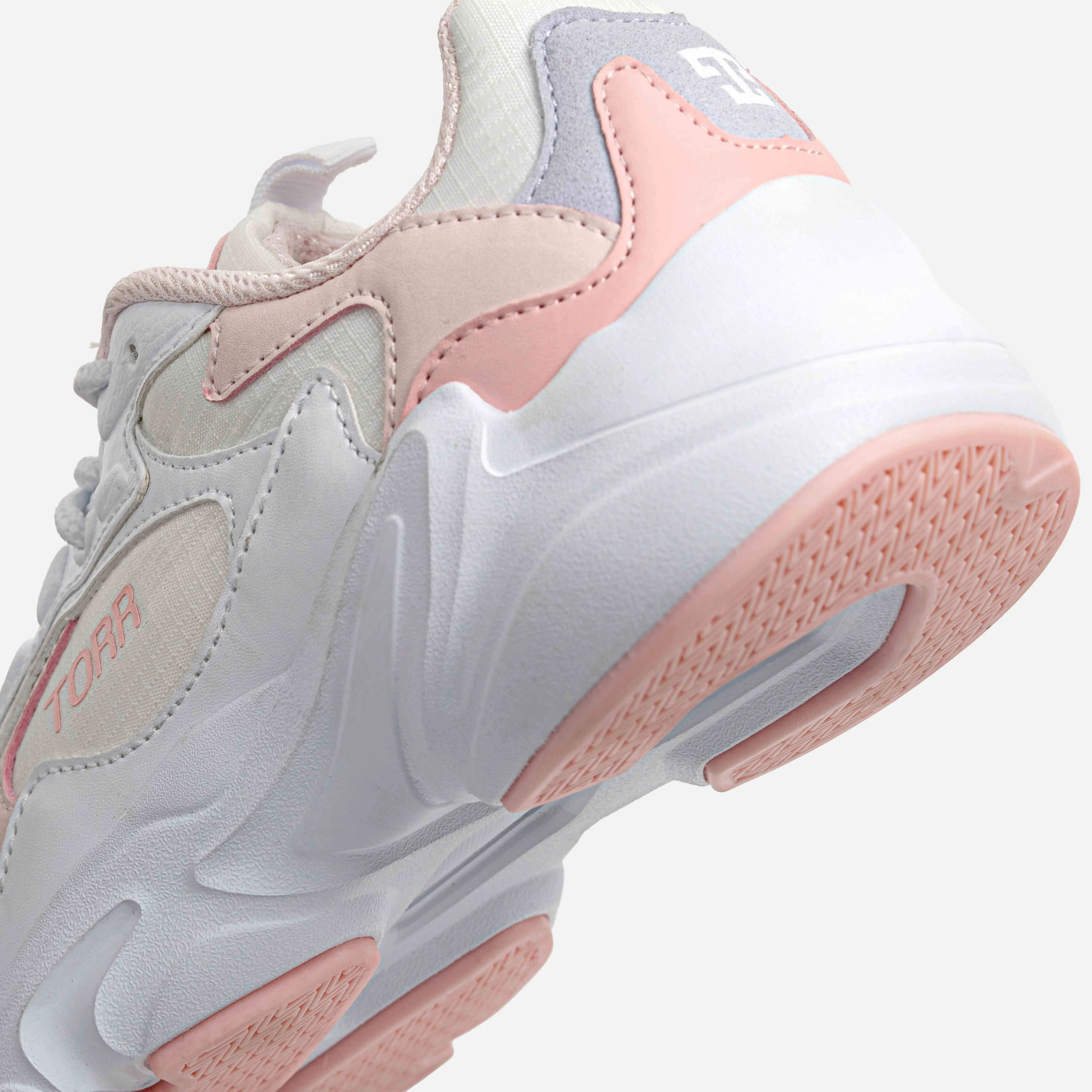 Torr Women’s Sports Shoe | White Mauve