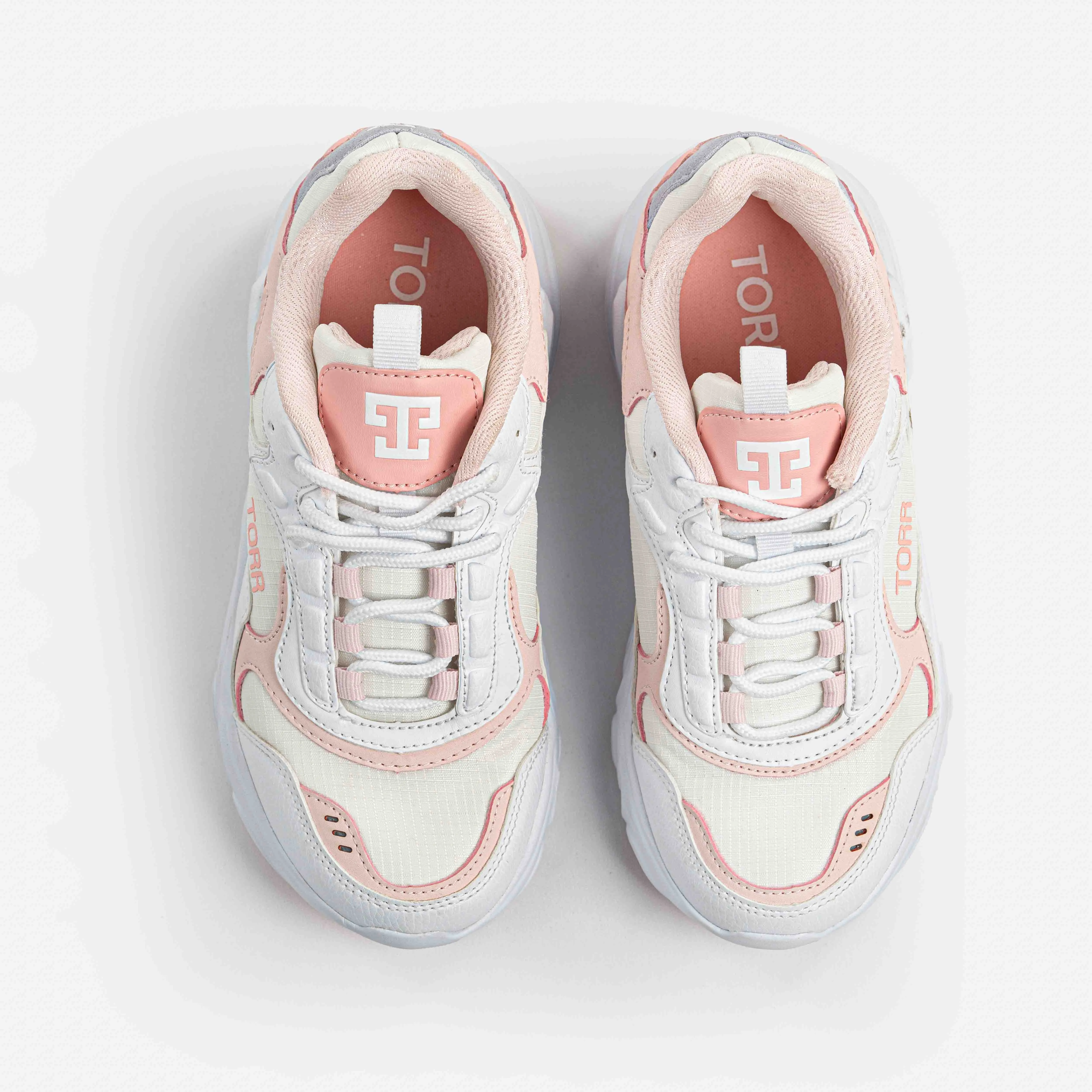 Torr Women’s Sports Shoe | White Mauve