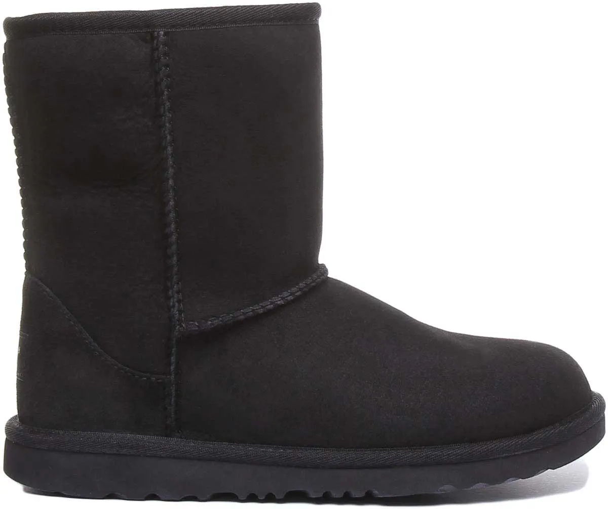 Ugg Australia Classic 2 K In Black For Kids