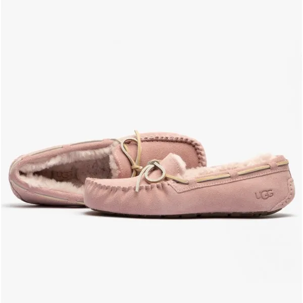 UGG DAKOTA Womens Wool Slippers Rose Grey