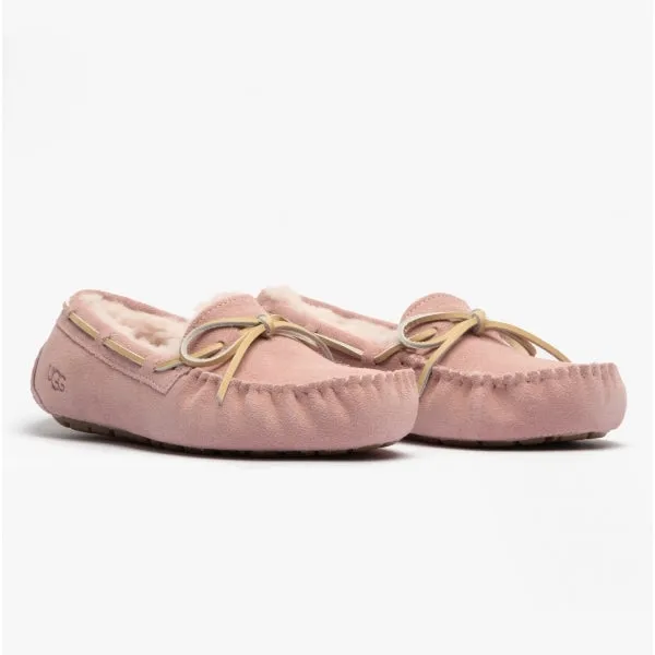 UGG DAKOTA Womens Wool Slippers Rose Grey