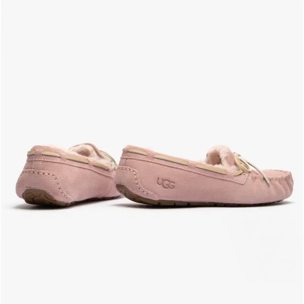 UGG DAKOTA Womens Wool Slippers Rose Grey