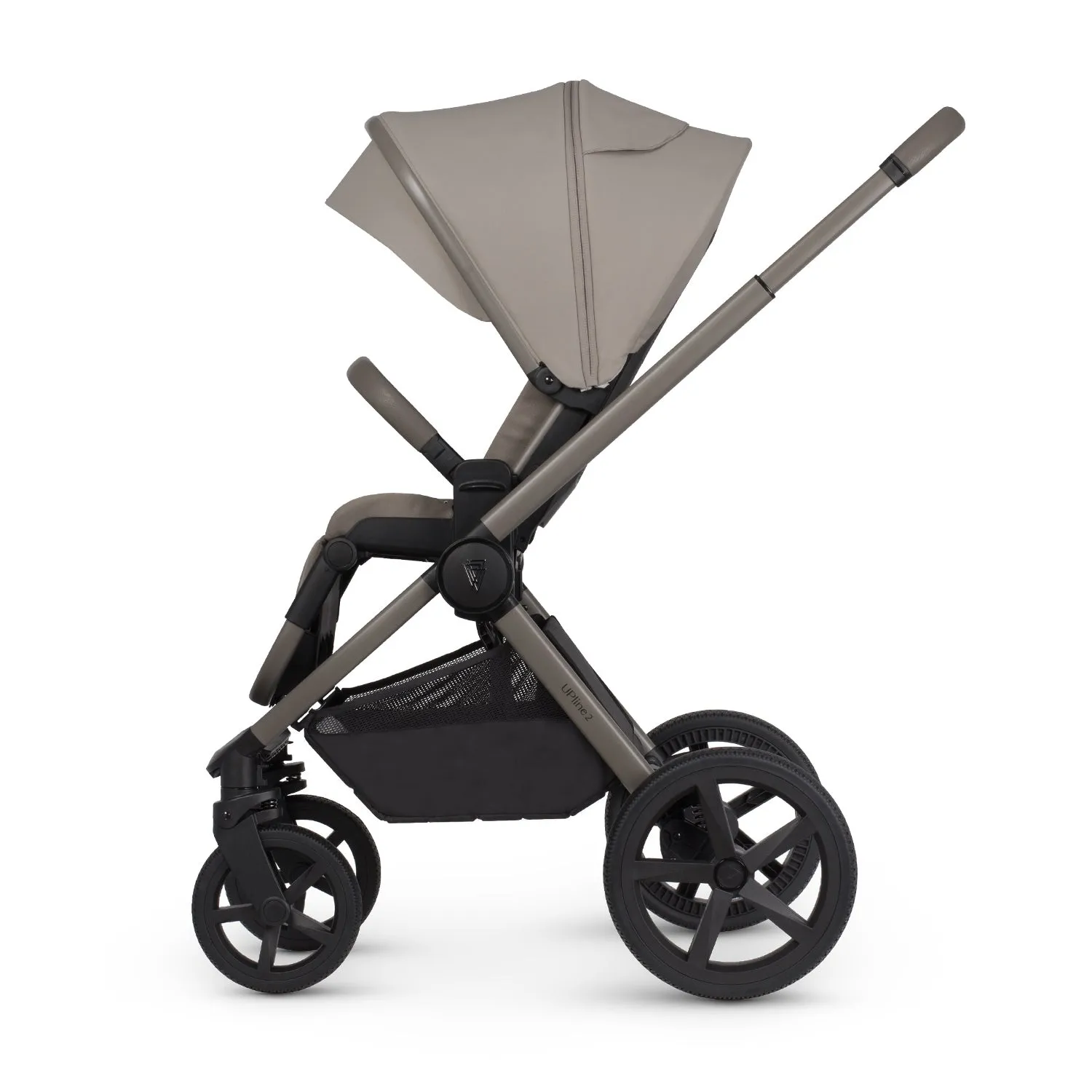 Venicci Upline 2 Travel System with Accessories and Tiago Car Seat - Taupe
