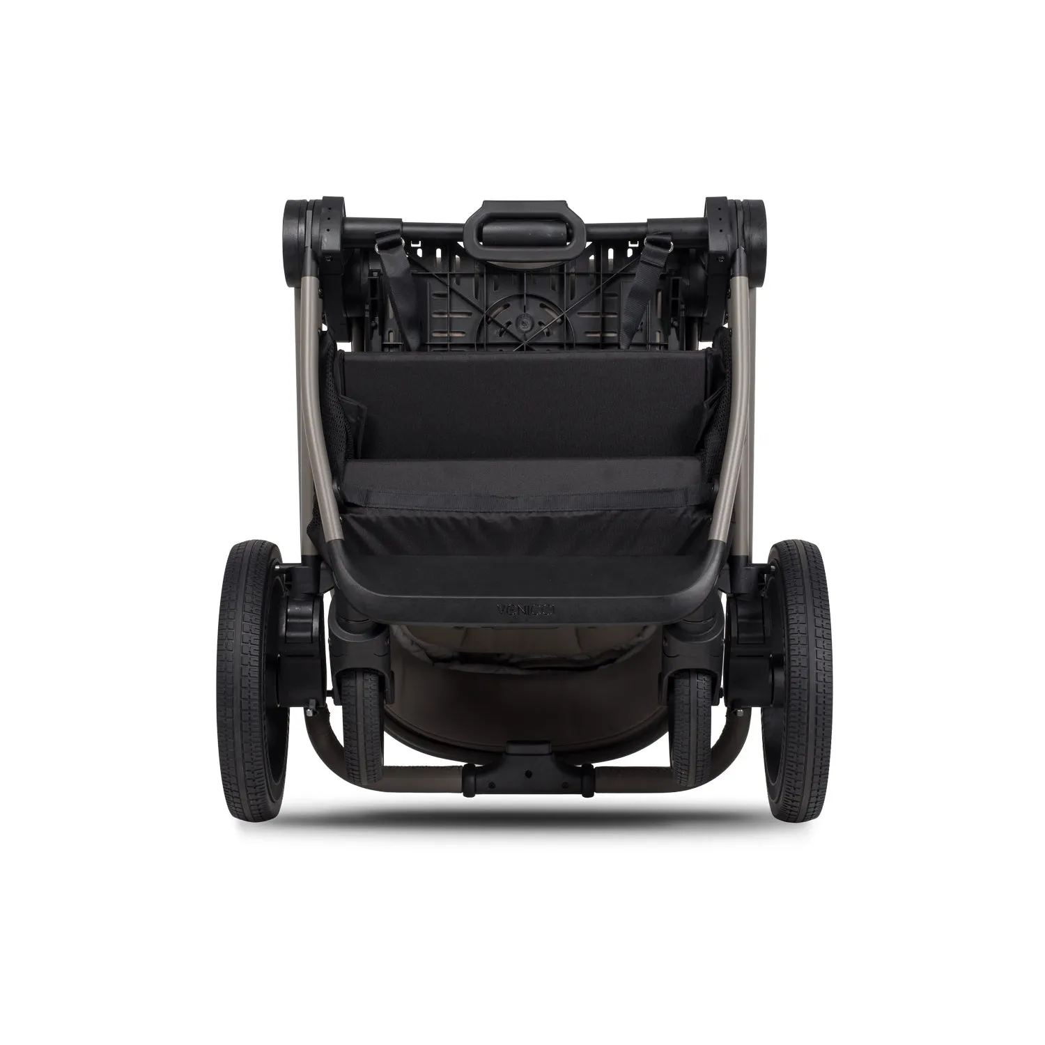 Venicci Upline 2 Travel System with Accessories and Tiago Car Seat - Taupe