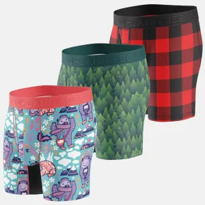 Venture Boxer Brief - Multi-Packs - Yeti/Pines/Buffalo Plaid