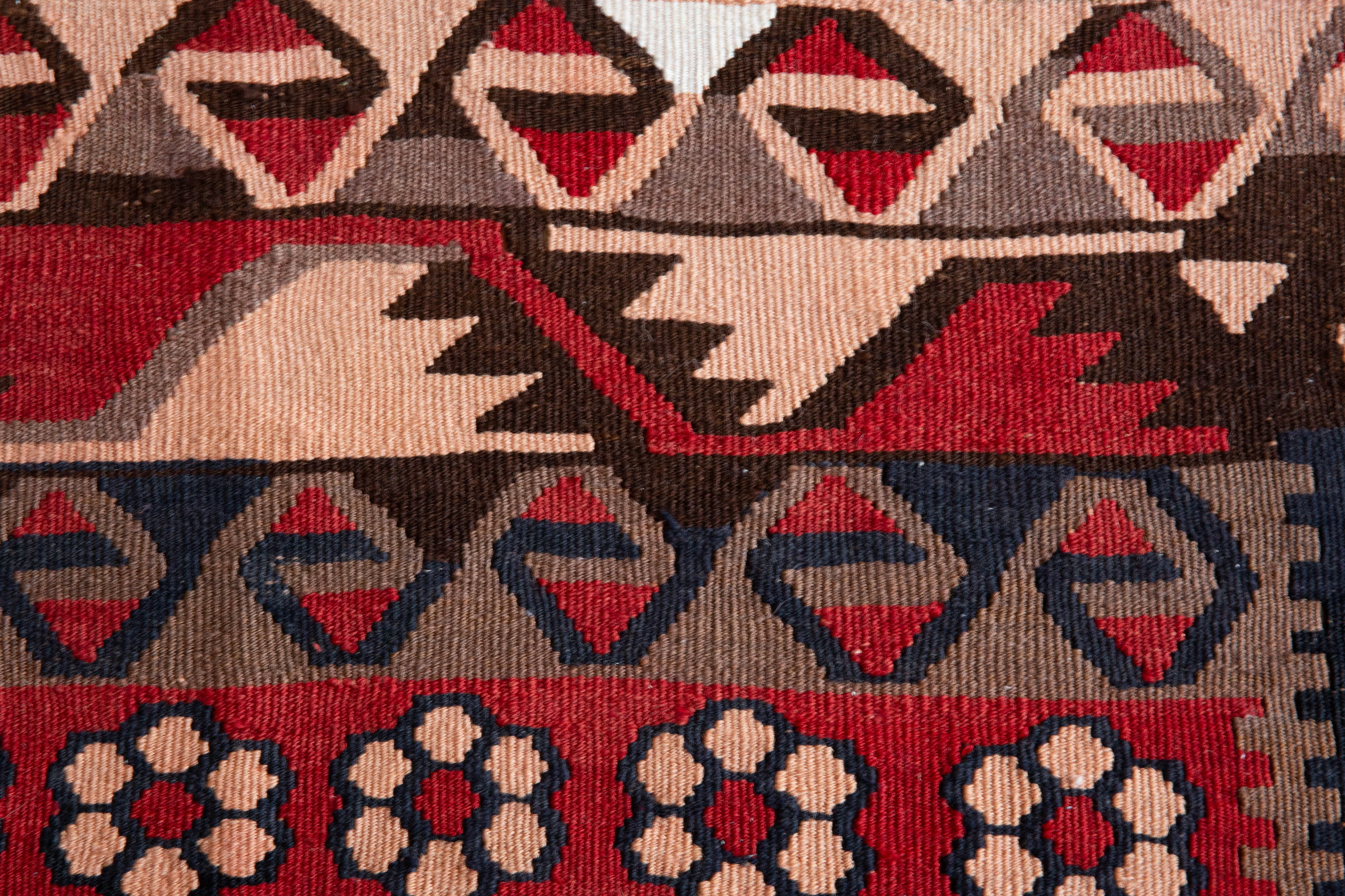 Vintage Kayseri Avsar Kilim Rug 3'2"x5'5"