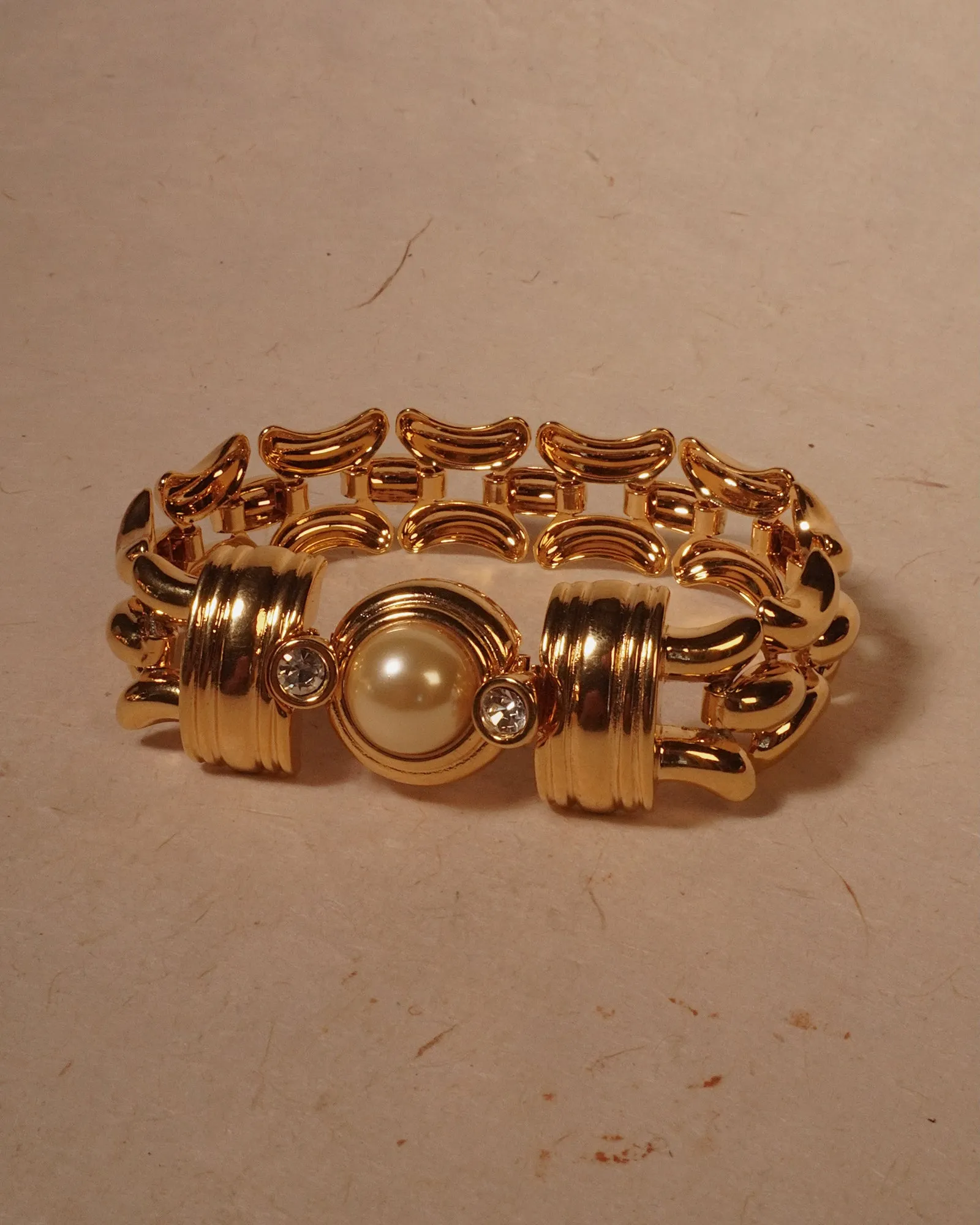 Vintage KJL Pearl Bracelet