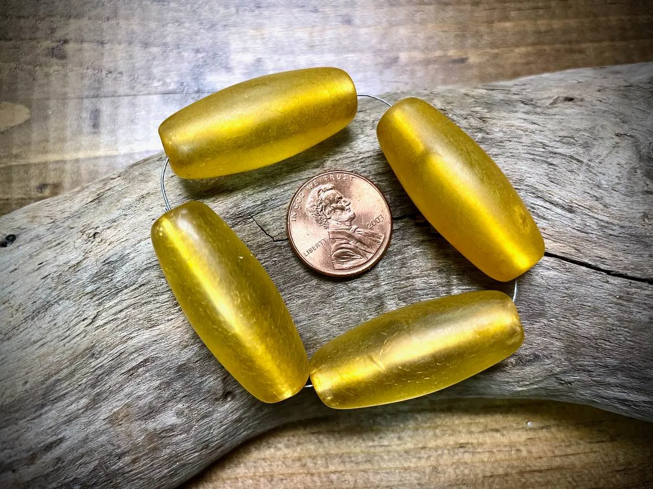 Vintage Plastic Bead Strand
