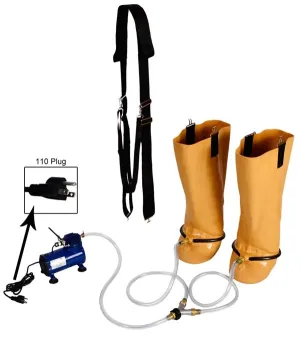 Whirlpool Therapy Boots with Compressor
