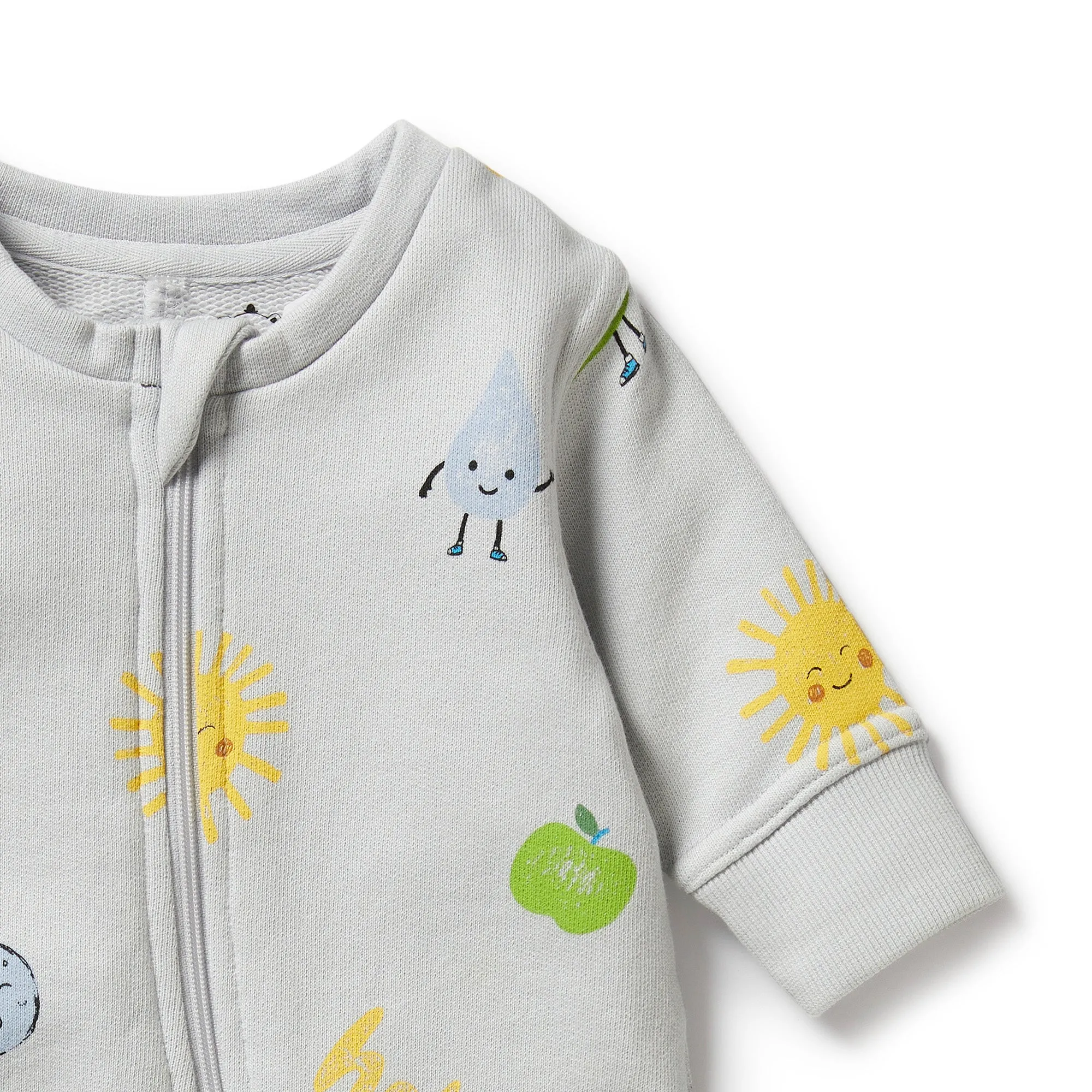 WILSON & FRENCHY BLUEBELL ORG TERRY GROWSUIT
