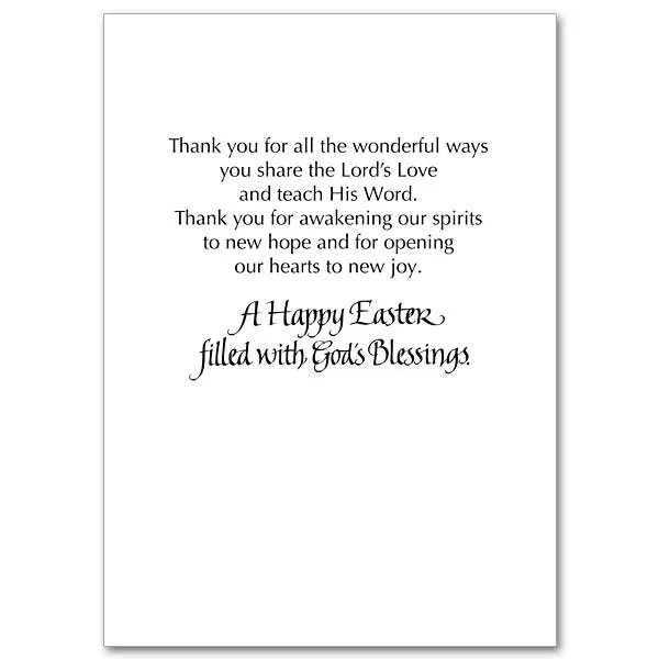 With Warm Appreciation at Easter Father Greeting Card