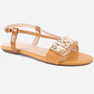 Women "DANTE" Stylish Diamantes Sandals