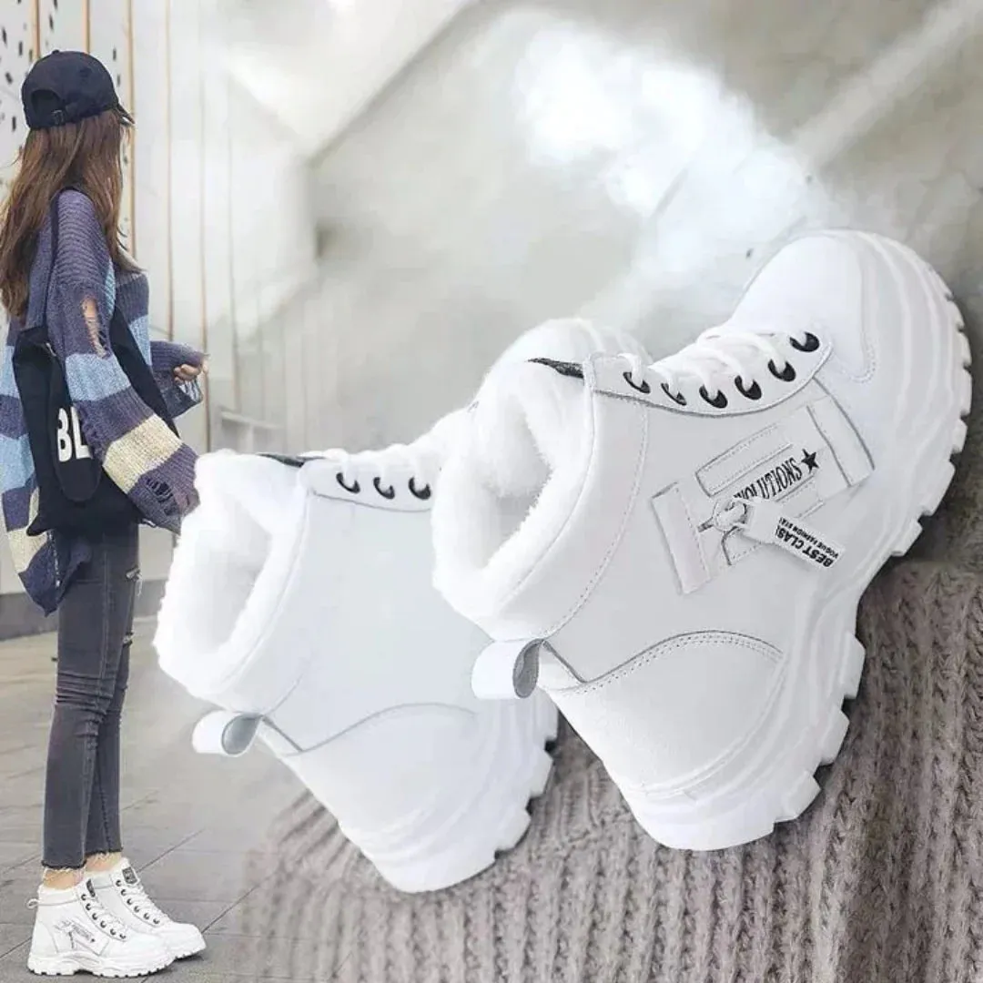 Women's Comfortable Ankle Flat Boots | Winter