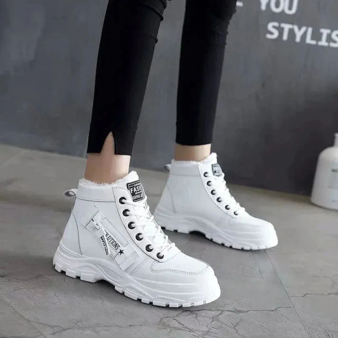Women's Comfortable Ankle Flat Boots | Winter