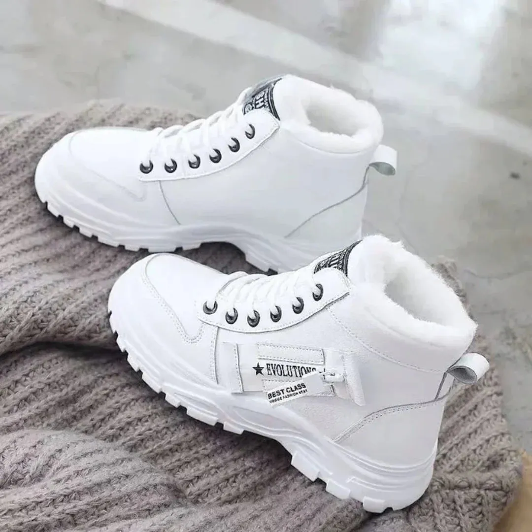 Women's Comfortable Ankle Flat Boots | Winter