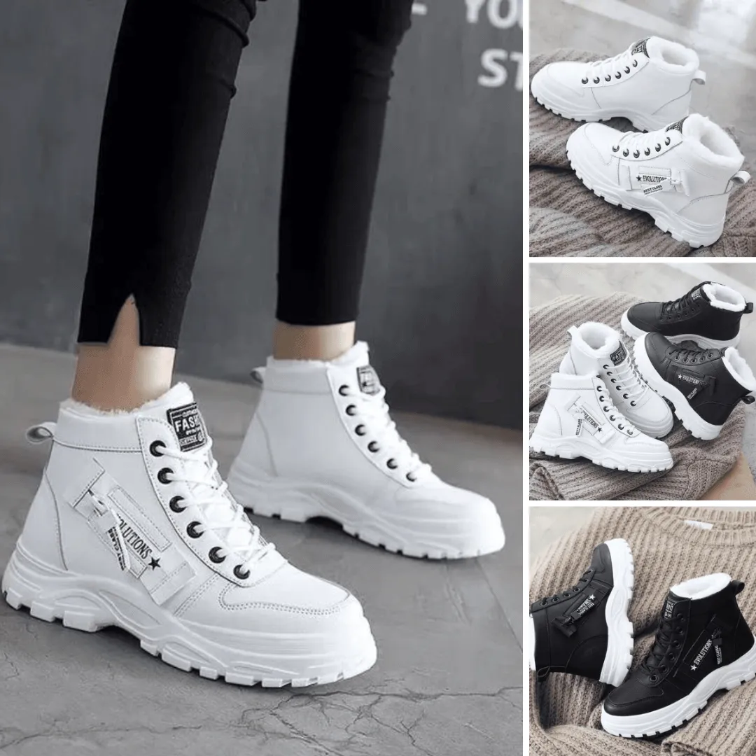 Women's Comfortable Ankle Flat Boots | Winter
