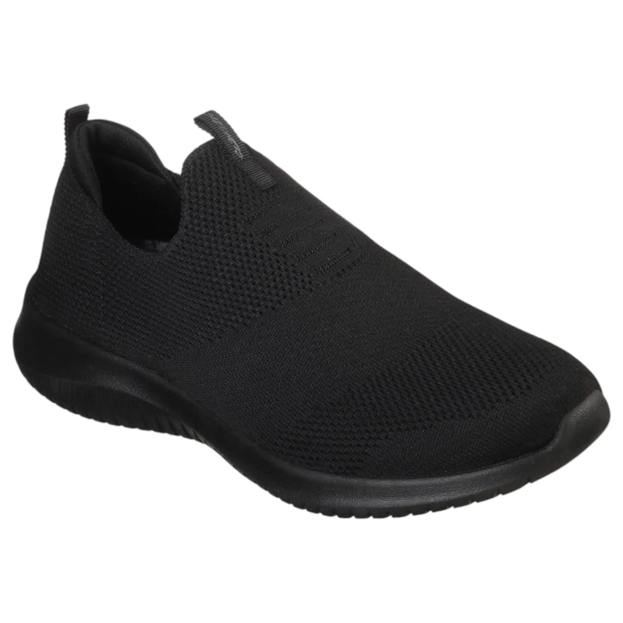 Womens Skechers Ultra Flex - First Take Black/Black Running Sport Shoes