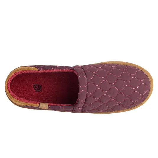 Women's Walden Water Repellant Moccasin - Raisin