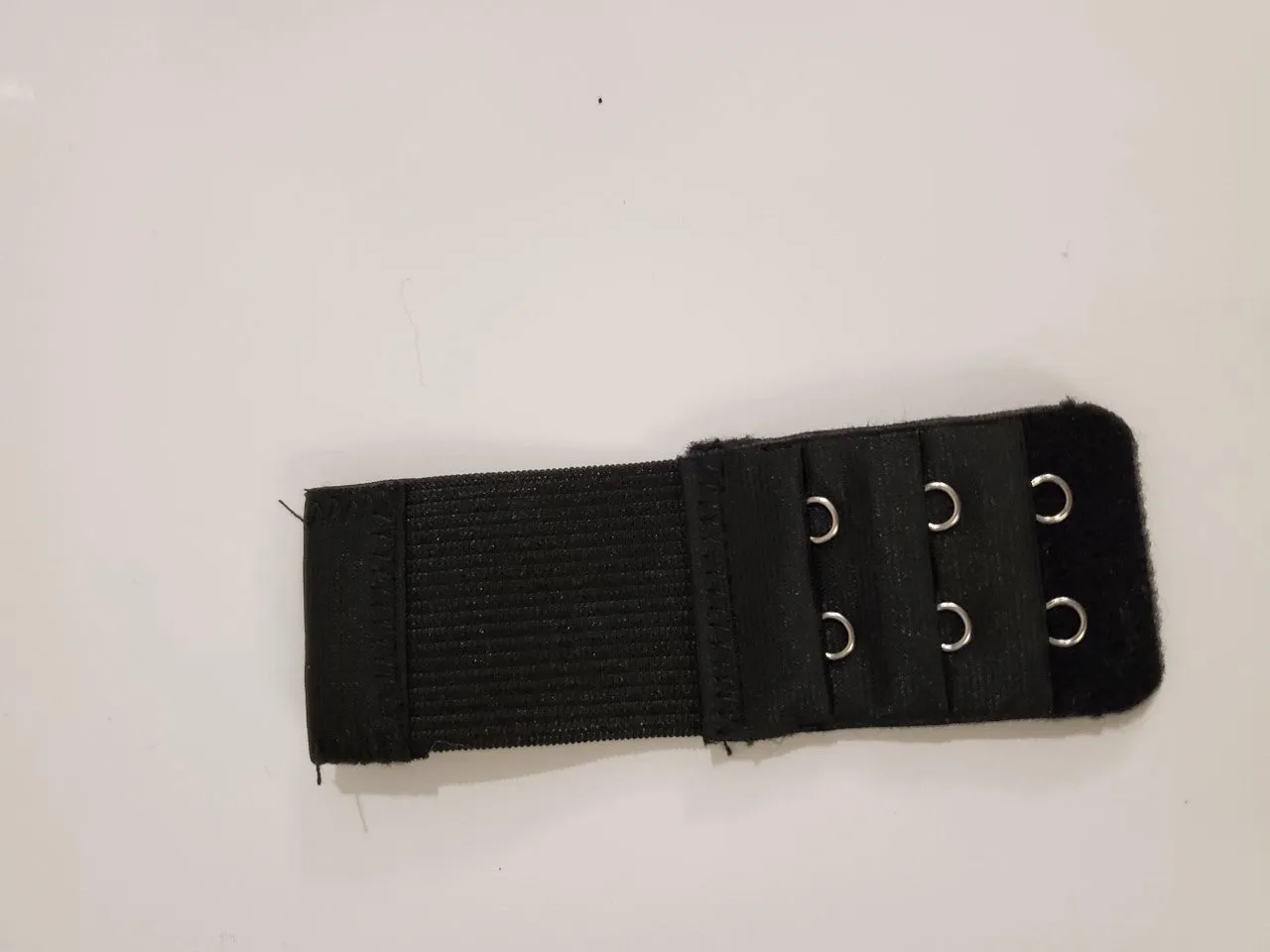Women's White OR Black 2 Hook bra extender