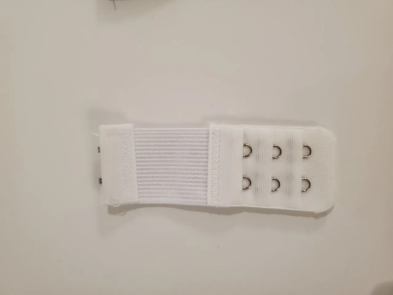 Women's White OR Black 2 Hook bra extender
